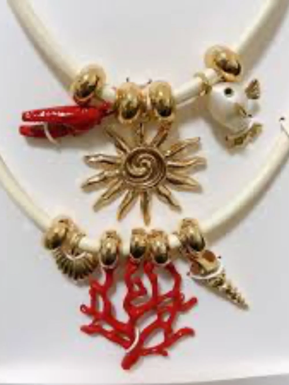 NWT Zara 2 Pack of Sea Charm Necklaces